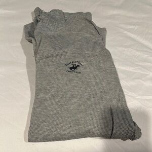 Beverly Hills Polo Club Classic Gray Knit